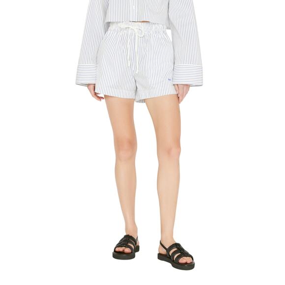 Frame Drawstring White Lounge Short Size XS / TP - Picture 1 of 4